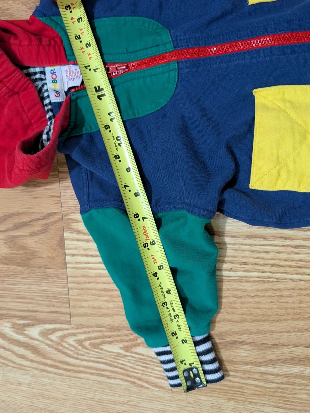 Vintage 90's Gymboree Color Block Zip Jacket Infant